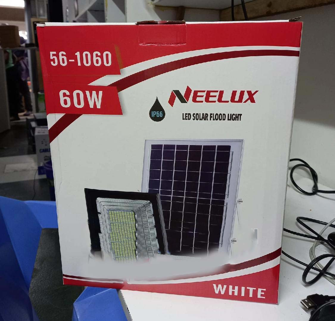 Neelux 60 Watt Solar Flood Light