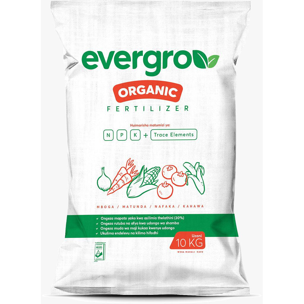 Evergrow Organic Fertilizer NPK+TE 10Kg