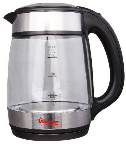 RAMTONS CORDLESS GLASS JUG KETTLE 1.7 LITERS- RM/566