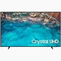 Samsung 43 Inch Crystal UHD Smart TV 2022 UA43BU8000