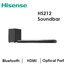 Hisense 2.1 Channel hS212 Soundbar System