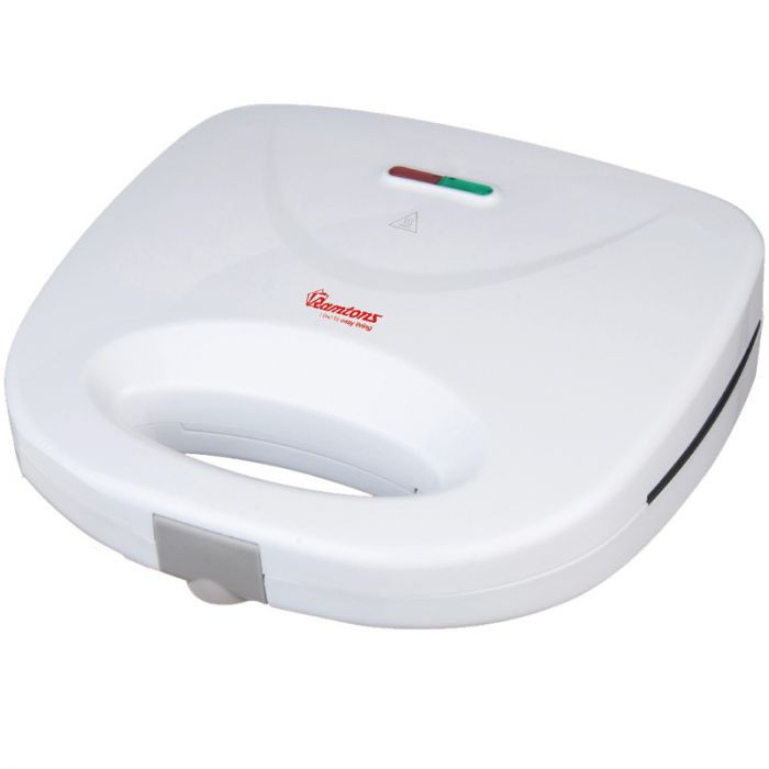 RAMTONS 2 SLICE SANDWICH TOASTER WHITE- RM/479