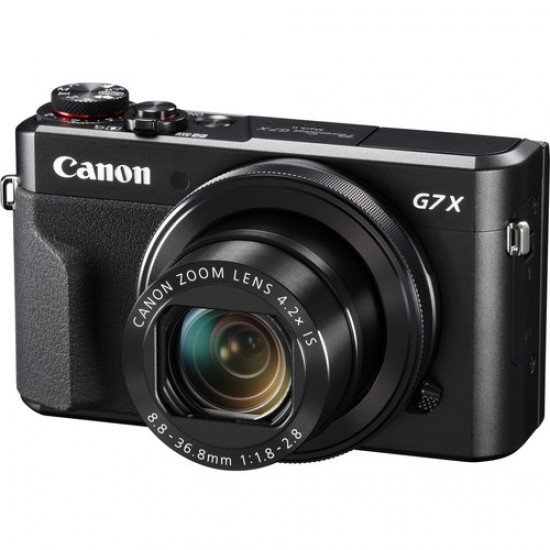 Canon PowerShot G7 X Mark II Digital Camera with Wi-Fi and 4.2X Optical Zoom (Black)