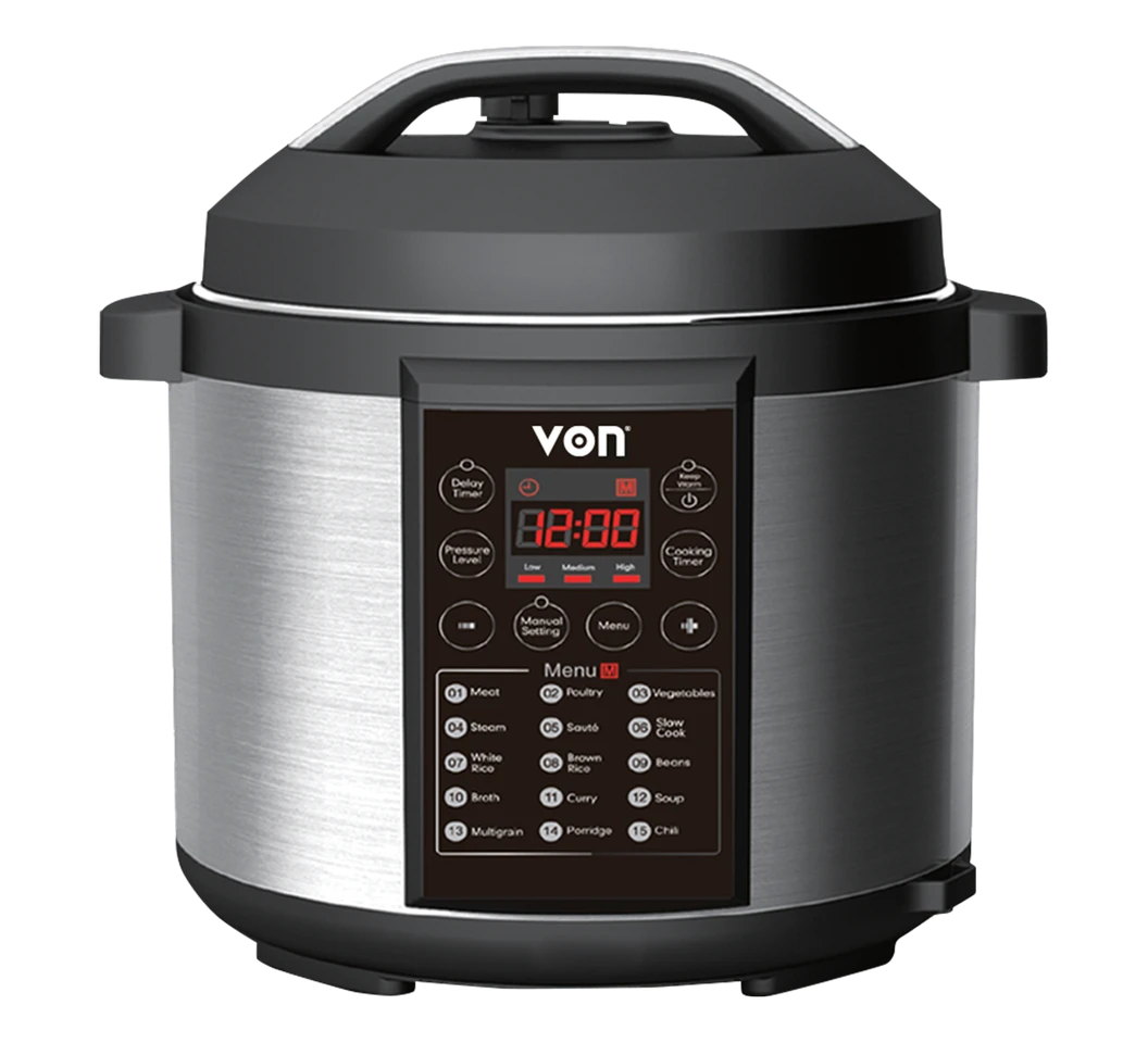 Von VSCP60MMX Pressure Cooker 1000W - 6L